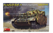 Miniart Tank P.kpfw.iv Ausf. H Military Nibelungenwerk 1943 1:35 /