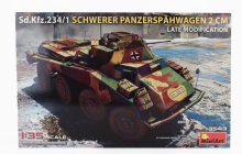 Miniart Tank Sd.kfz.234/1 Military Schwerer Panzerspahwagen 1:35 /