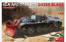 Miniart Tank Sla Apc T54 With Dozer Blade 1:35 /