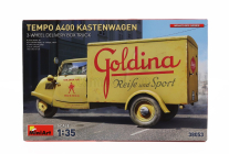 Miniart Tempo A400 Lieferwagen 3-wheels Goldina Truck 1962 1:35 /