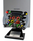 Minichamps Accessories Steering Wheel - Volante F1  Mercedes Gp Mgpw03 Petronas Season 2012 Michael Schumacher 1:2 Černá Stříbrná