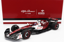 Minichamps Alfa romeo F1  C42 Team Orlen Racing N 77 6th Bahrain Gp 2022 Valtteri Bottas 1:18 Bílá Červená Met
