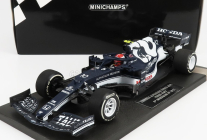 Minichamps Alpha tauri F1  At02 Honda Ra620h Team Alpha Tauri N 10 3rd Azerbaijan Gp 2021 Pierre Gasly 1:18 Bílá Modrá