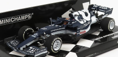 Minichamps Alpha tauri F1  At02 Honda Ra620h Team Alpha Tauri N 22 Azerbaijan Gp 2021 Yuki Tsunoda 1:43 Bílá Modrá
