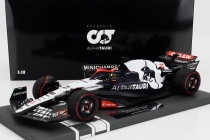 Minichamps Alpha tauri F1  At04 Team Alpha Tauri N 21 Season 2023 Nyck De Vries 1:18 Modrá Bílá