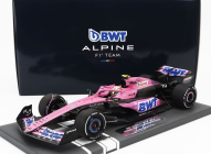Minichamps Alpine F1  A523 Team Bwt Alpine N 10 Season 2023 Pierre Gasly 1:18 Modrá Růžová