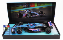 Minichamps Alpine F1  A523 Team Bwt Alpine N 31 9th Miami Gp With Pit Board 2023 Esteban Ocon 1:18 Modrá Černá Růžová