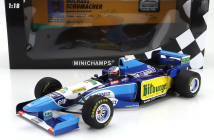 Minichamps Benetton F1 B195 Team Mild Seven Renault N 1 World Champion Winner Belgium Gp 1995 Michael Schumacher 1:18 Modrá Žlutá