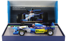 Minichamps Benetton F1  B195 Team Mild Seven Renault N 1 World Champion Winner Pacific Gp 1995 Michael Schumacher 1:18 Modrá Žlutá