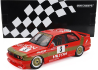 Minichamps BMW 3-series M3 Team Schnitzer N 3 Winner Guia Race Macau 1987 Roberto Ravaglia 1:18 Červené Zlato