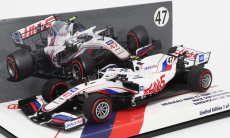 Minichamps Haas F1  Vf-21 065/6 Team Uralkali N 47 Dutch Zandvoort Gp 2021 Mick Schumacher 1:43 Bílá Modrá Červená