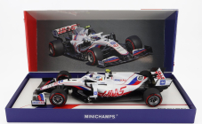 Minichamps Haas F1 Vf-21 Ferrari 065/6 Team Uralkali N 47 1:18, bílá