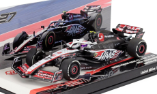 Minichamps Haas F1  Vf-23 Team Moneygram Haas N 27 Austin Usa Gp 2023 Nico Hulkenberg 1:43 Bílá Černá Červená