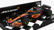 Minichamps Mclaren F1  Mcl36 Team Mclaren N 3 Singapore Gp 2022 Daniel Ricciardo 1:43 Oranžová Světle Modrá