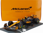 Minichamps Mclaren F1  Mcl60 Team Mclaren N 4 2nd Japan Gp 2023 Lando Norris 1:18 Oranžová Modrá Černá