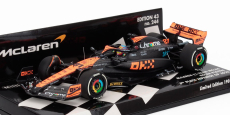 Minichamps Mclaren F1  Mcl60 Team Mclaren N 81 3rd Japan Gp 2023 Oscar Piastri 1:43 Bílá Oranžová Černá