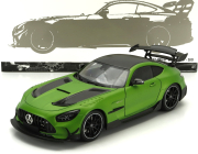 Minichamps Mercedes benz Amg Gt V8 Black Series 2021 1:18 Zelená Černá