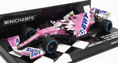 Minichamps Mercedes bwt F1  Rp20 Team Sportpesa Racing Point N 18 Pole Position Turkish Gp 2020 Lance Stroll 1:43 Matt Pink Blue