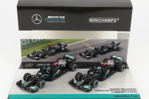 Minichamps Mercedes gp F1 Set dvou modelů 1:43, černá
