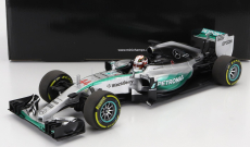 Minichamps Mercedes gp F1  W06 Amg Petronas N 44 World Champion Season 2015 Lewis Hamilton 1:18 Stříbrná Zelená