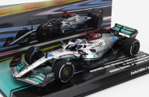 Minichamps Mercedes gp F1 W13e Team Mercedes-amg Petronas F1 N 63 3rd France Gp 2022 George Russell 1:43 Stříbrná Zelená