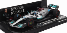 Minichamps Mercedes gp F1 W13e Team Mercedes-amg Petronas F1 N 63 Pole Position Hungarian Gp 2022 George Russell 1:43 Stříbrná Zelená