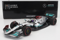 Minichamps Mercedes gp F1 W13e Mercedes-amg Petronas F1 N 63 1:18, stříbrná