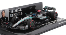 Minichamps Mercedes gp F1  W15 Eq Performance Team Amg Petronas Motorsport N 63 British Gp 2024 George Russell 1:43 Černá Stříbrná Zelená