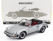Minichamps Porsche 911 3.2 Carrera Cabriolet 1983 1:18 Grey Met