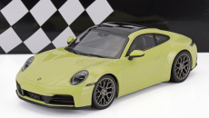 Minichamps Porsche 911 992-2 Carrera Coupe 2024 1:18 Žlutý Met