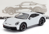 Minichamps Porsche 911 992 Dakar Coupe 2022 1:18 Světle Šedá
