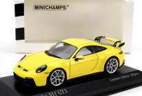 Minichamps Porsche 911 992 Gt3 Coupe 2020 - Silver Rims 1:43 Žlutá
