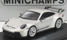 Minichamps Porsche 911 992 Gt3 Coupe 2021 1:64 Silver