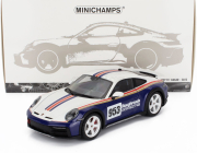Minichamps Porsche 911 992 N 953 Rally Dakar Roughroads Coupe 2023 1:18 Bílá Modrá