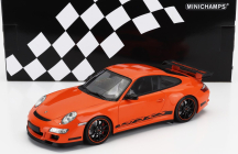 Minichamps Porsche 911 997 Gt3 Rs Coupe 2007 1:18 Orange
