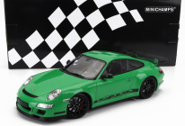 Minichamps Porsche 911 997 Gt3 Rs Coupe 2007 1:18 Zelená
