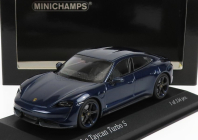 Minichamps Porsche Taycan Turbo S Cross 2020 1:43 Blue Met