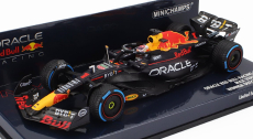 Minichamps Red bull F1  Rb19 Team Oracle Red Bull Racing N 1 World Champion Winner Dutch Gp 2023 Max Verstappen 1:43 Matt Blue