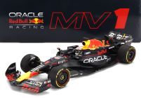 Minichamps Red bull F1  Rb19 Team Oracle Red Bull Racing N 1 World Champion Winner Japan Gp 2023 Max Verstappen 1:18 Matt Blue