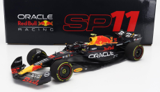 Minichamps Red bull F1  Rb19 Team Oracle Red Bull Racing N 11 2nd Monza Italy Gp 2023 Sergio Perez 1:18 Matt Blue