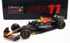 Minichamps Red bull F1  Rb19 Team Oracle Red Bull Racing N 11 4th Abu Dhabi Gp 2023 Sergio Perez 1:18 Matt Blue