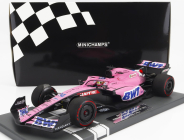 Minichamps Renault F1 A522 Team Alpine Bwt N 14 Bahrain Gp 2022 Fernando Alonso 1:18 Pink