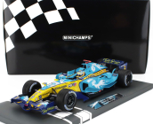 Minichamps Renault F1  R26 Team Mild Seven Renault F1 N 1 World Champion Turkish Gp 2006 Fernando Alonso 1:18 Světle Modrá Žlutá