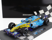 Minichamps Renault F1  R26 Team Mild Seven Renault F1 N 2 3rd China Gp 2006 Giancarlo Fisichella 1:18 Světle Modrá Žlutá