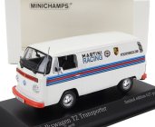 Minichamps Volkswagen T2 Delivery Van Porsche Renndienst Martini Racing Design 1972 1:43 Bílá