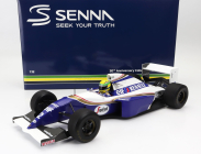 Minichamps Williams F1  Fw16 Team Rothmans Renault N 2 San Marino Gp Dirty Version 1994 Ayrton Senna 1:12 Modrá Bílá