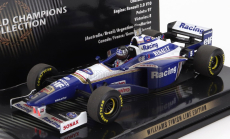 Minichamps Williams F1  Fw18 Renault N 5 World Champion Dirty Version Season 1996 Damon Hill 1:43 Modrá Bílá