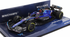 Minichamps Williams F1 Fw44 Team Williams Racing N 45 Italy Gp 2022 Nyck De Vries 1:43 Blue