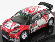 Minipartes Citroen Ds3 Wrc Team Total Abu Dhabi N 7 Winner Rally Portugal 2016 K.meeke - P.nagle 1:43 Červená Bílá