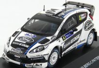 Minipartes Ford england Fiesta Rs Wrc N 4 Rally Finland 2012 P.solberg - C.patterson 1:43 Bílá Černá